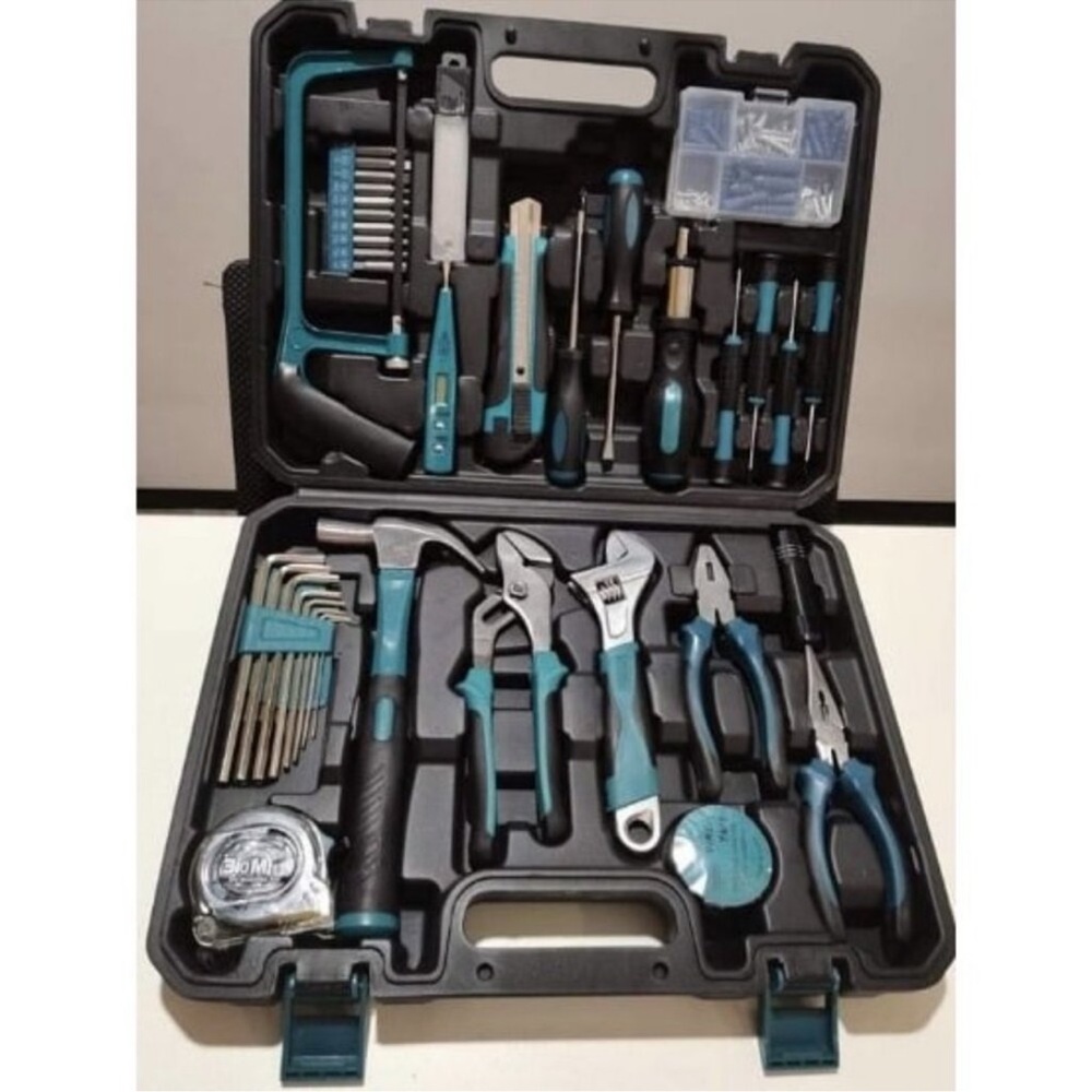 Home Tool Kit 148-Pcs - Household Basic Complete Hand Repair portable Tool